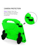 Protege tu iPad 10.2 con esta divertida funda verde con soporte de mano en Xela Quetzaltenango.