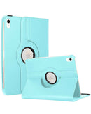 Protege tu iPad 10 2022 / iPad 11 (A16) con este estuche azul claro con soporte giratorio 360 grados en Quetzaltenango.