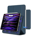 Funda magnética de color azul marino para iPad 10 2022 / iPad 11 disponible en Xela Quetzaltenango.