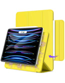 Protege tu iPad 10 2022 / iPad 11 con esta funda magnética completa en color amarillo en Quetzaltenango.