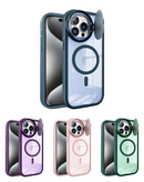 Protege tu iPhone 15 Pro con la funda redonda Camshield TPU Hybrid en Quetzaltenango.
