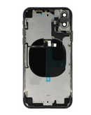 Encuentra tapa trasera con componentes preinstalados para iPhone X color Space Gray en los talleres de reparación de Xela Quetzaltenango.