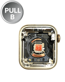 Carcasa para iWatch Series 4 de 40mm en acero inoxidable oro, ideal para reparaciones en Quetzaltenango.