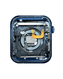 Carcasa original azul para Apple Watch Series 6 de 40mm, ideal para reparación y reemplazo.