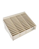 Caja de almacenamiento para celular Boostool con 48 ranuras en Xela, ideal para organizar tus dispositivos.