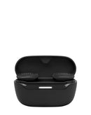 Auriculares JBL Endurance Race 2 True Wireless negros, impermeables, ideales para deportes y entrenamiento.