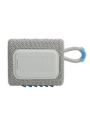 Altavoz Bluetooth portátil JBL Go 3 en color blanco eco, ideal para disfrutar de tu música en Quetzaltenango.