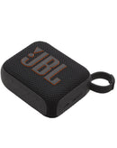 Altavoz Bluetooth portátil JBL Go 4 en color negro disponible en Xela Quetzaltenango.