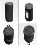Altavoz Bluetooth portátil JBL Go 3 negro, compacto, resistente al agua, con correa de transporte.
