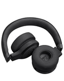 Auriculares inalámbricos JBL Live 670NC negros, over-ear con cancelación adaptativa de ruido.