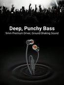 Auriculares in-ear con cable JBL Tune 110 (ECO PKG) (BLACK)