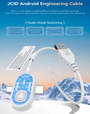 Puerto de carga JCID Engineering para Android, cable de reparación, conector de carga USB-C.