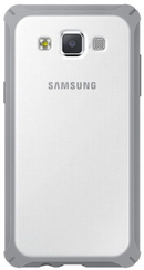 Estuche Samsung Galaxy A3 blanco con Gris