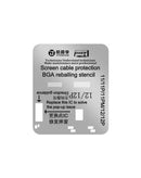 Protege el cable flex IC de la pantalla LCD de tu iPhone con este juego de plantillas.