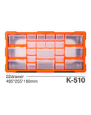 Caja de almacenamiento Kailiwei K-510 con 22 cajones ideal para organizar tus objetos en Quetzaltenango.