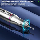 Bolígrafo de pulido eléctrico Kaigexin KGX-666PRO, negro, con 7 cabezas intercambiables para pulido de precisión.