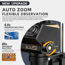 Microscopio estéreo trinocular KAISI S6 con columna extendida, oculares WF10X/23, ideal para inspección y reparación.