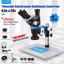 Encuentra el microscopio estéreo trinocular Kaisi S8 de ampliación 6.5x-52x en Quetzaltenango en SlowBack.