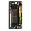 Pantalla para Samsung Note 9 Color negro. Con Housing frontal.