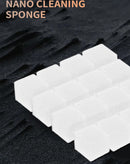 Esponja de limpieza nano LANRUI LR-A9 blanca, rectangular, para una limpieza profunda y eficaz.