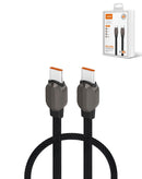 Cable de carga rápida LDNIO PD LC211C USSB C-C de 65W (Gris) en Quetzaltenango.