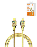 Cable USB de carga rápida LDNIO LC882I PD-3.1 USB C-L Non-MFI (GOLD) de 6 pies y 30W en Xela Quetzaltenango.