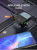 Encuentra el Cargador de auto LDNIO C706Q Bluetooth 5.0 FM con 2X USB A+C en Quetzaltenango con SlowBack.