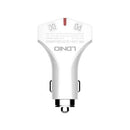 Cargador de auto LDNIO C60P PD QC3.0 dual USB A+C con cable USB A-M de 3ft en Quetzaltenango.