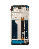 Pantalla con marco LG K61 en color negro en Quetzaltenango, ideal para reparaciones en Xela.