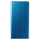 Estuche con tapadera y vidrio Samsung Galaxy S5 mini Azul metalico