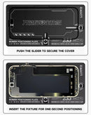 Placa de posicionamiento universal LuoWei LW-233 para pantallas LCD, herramienta de reparación de teléfonos.