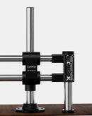 Brazo articulado doble para microscopio LuoWei Xuanjia, soporte de herramienta de reparación para taller.