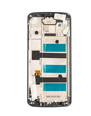 Encuentra la pantalla con marco azul para Motorola Moto G6 Plus en Quetzaltenango.