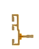 Cable flex para botón de encendido y volumen Motorola Moto G8 Power (XT2041), componente esencial para reparación celular.