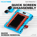 Máquina MaAnt SC-01 para remover pantallas LCD con calentamiento rápido, eliminación de adhesivo y liberación segura.