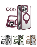 Protege tu iPhone 12/12 Pro con una funda transparente magnética con soportes y lente de cámara en Xela Quetzaltenango.