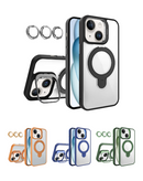 Encuentra la mejor funda transparente magnética con 2 kickstand y lente de cámara en Quetzaltenango.