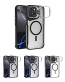 Encuentra la mejor funda mate transparente con soporte para cámara y carga inalámbrica para tu iPhone 15 en Xela Quetzaltenango.