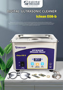 Limpieza ultrasonica eficaz para tus herramientas y piezas mecánicas en Quetzaltenango con el Limpiador Ultrasonico Digital Mechanic iClean E08B.