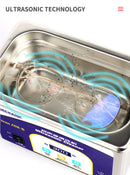 Limpieza ultrasonica eficaz para tus herramientas y piezas mecánicas en Quetzaltenango con el Limpiador Ultrasonico Digital Mechanic iClean E08B.