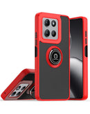 Encuentra la funda trasera duro PC/TPU para Moto G Power 5G/G Play 5G con soporte I-ring en color rojo en Xela Quetzaltenango.
