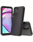 Protege tu Moto Power 5G o Play 5G con esta resistente funda heavy duty en color negro en Xela Quetzaltenango.