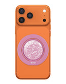 Soporte para telefono EVO CrystalRing magnetico glitter (PINK)