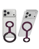 Soporte para telefono magnetico EVO FlexRing con atril y carga inalambrica (PURPLE)