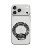 Soporte para telefono EVO FlexRing con soporte de pata y carga inalambrica (BLACK)