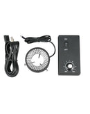 Luz de anillo LED AmScope 96 ideal para microscopios en Quetzaltenango.