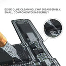 Hoja forjada MIJING DP-19 pulido a mano, no magnética, para reparaciones de precisión.