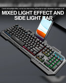 Encuentra el teclado gaming de tamaño completo Iron-Plate Lightning RGB (T16) en Xela Quetzaltenango.