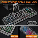 Encuentra el teclado gaming de tamaño completo Iron-Plate Lightning RGB (T16) en Xela Quetzaltenango.