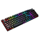 Encuentra el teclado gaming y mouse con llaves multimedia 2in1 RGB Full Size cableado (TF200) en Xela Quetzaltenango.
